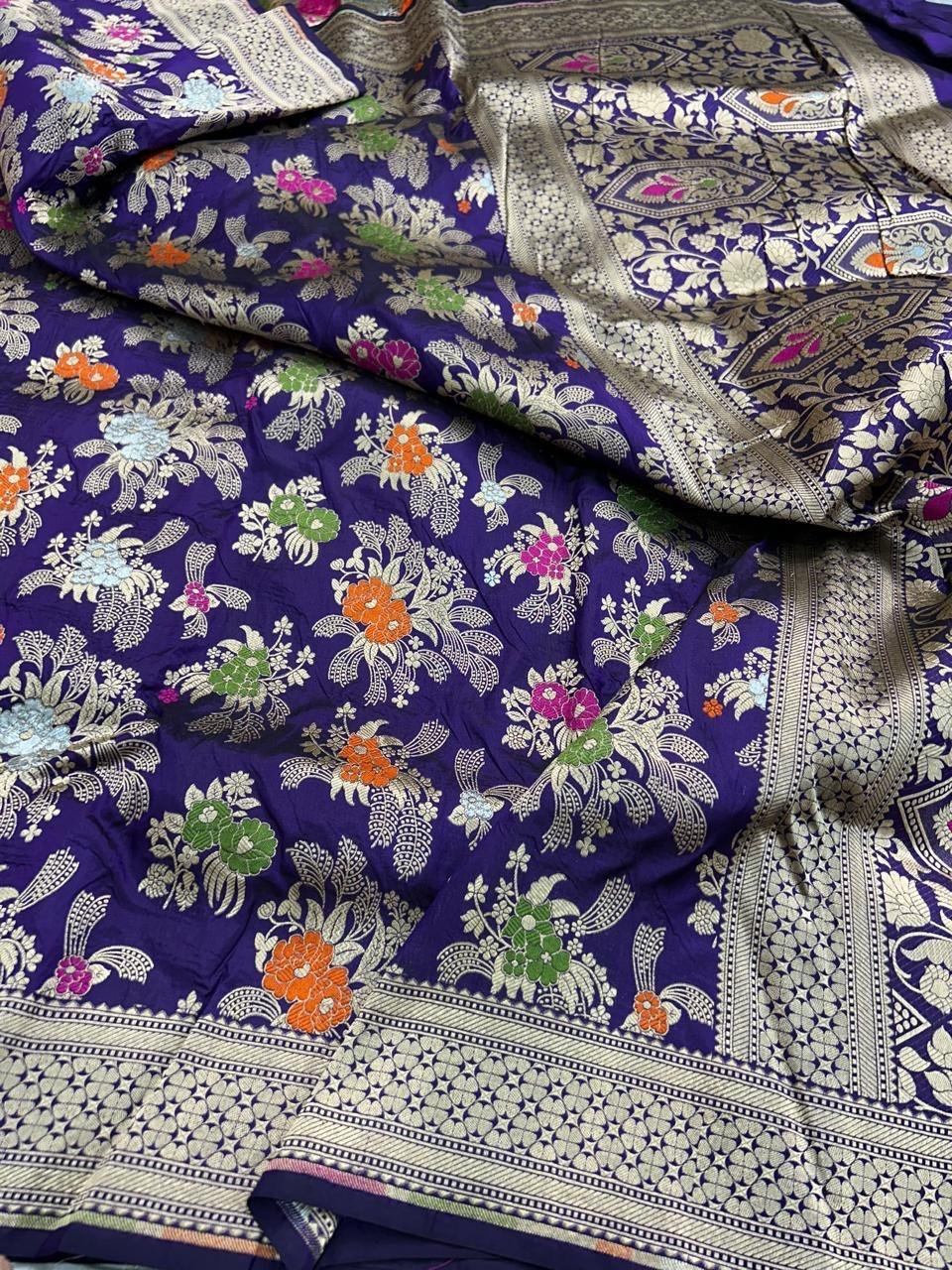 Pure Silk Heritage Saree thumbnail 3