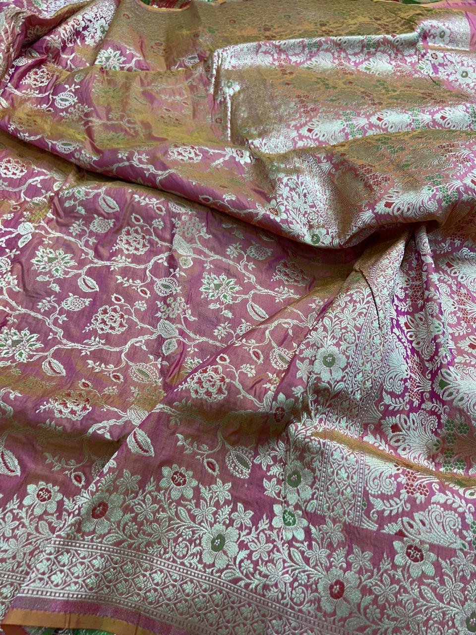 Pastel Designer Saree thumbnail 5